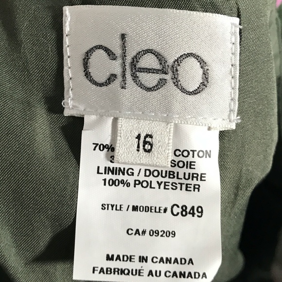 Cleo Fantastic Skirt! Asian Inspired Pattern. SZ16 - Picture 4 of 6